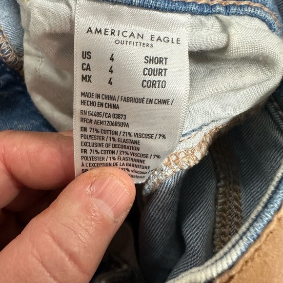 American Eagle Tattered Distressed Stretch Jeans - Picture 5 of 7